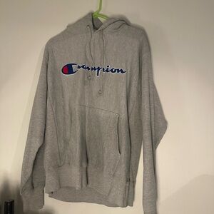 Champion Gray Hoodie